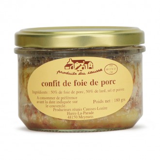 Confit de foie de porc