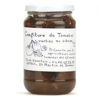 Confiture de tomate verte