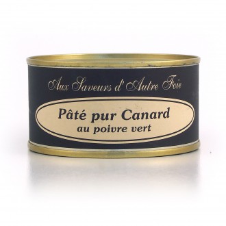 Pâté de canard au poivre vert aulas