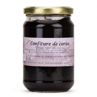 Confiture de cerise bio