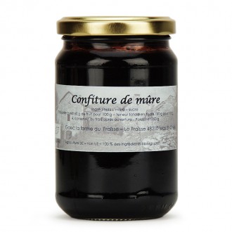 Confiture de mûre bio