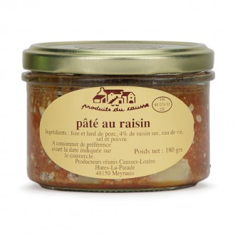 Pâté au raisin